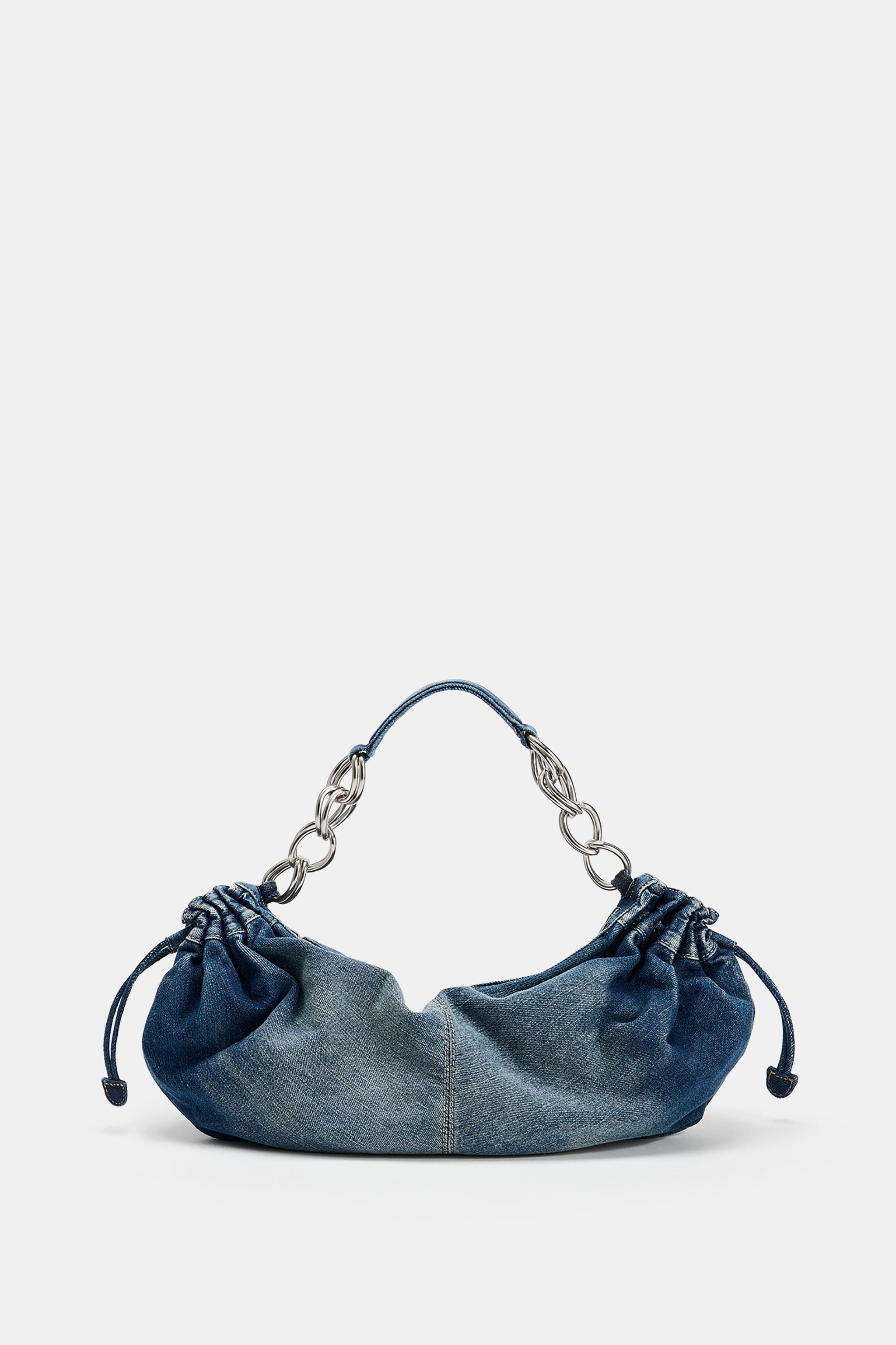 DENIM SHOULDER BAG